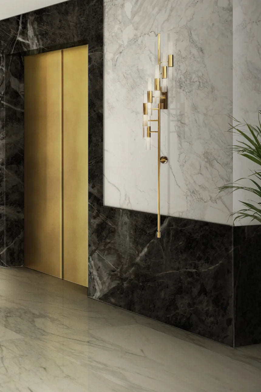 Waterfall Torch Wall Lamp