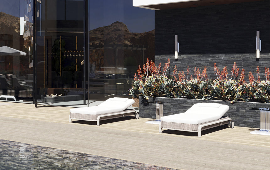 Hampton Wood Sunlounger