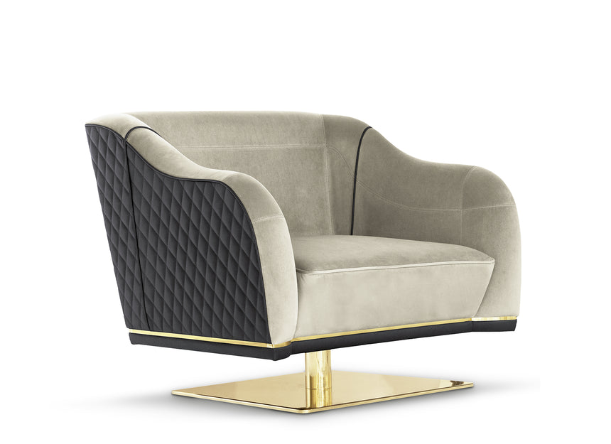 Saboteur Swivel Single Sofa