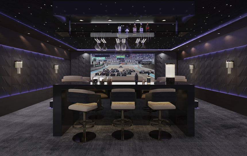 Galea Swivel Bar Chair