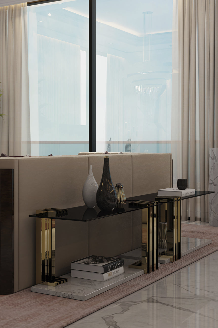 Vertigo Long Side Table