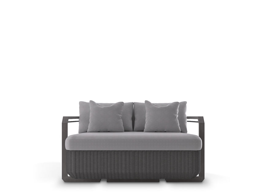 Hampton Grey Two-seat Sofa