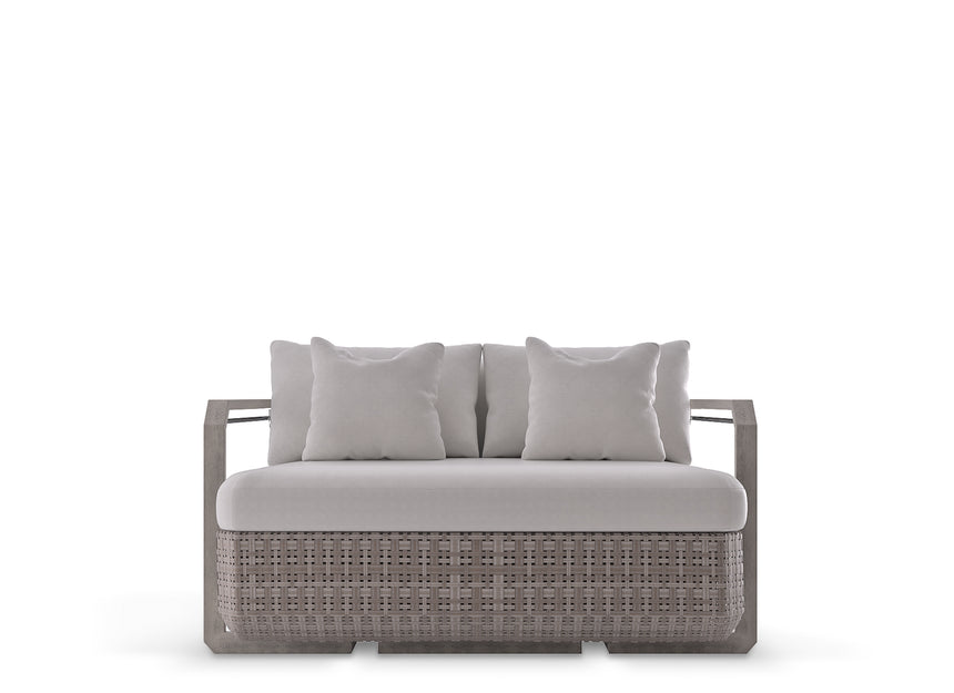 Hampton Wood Two-seat Sofa