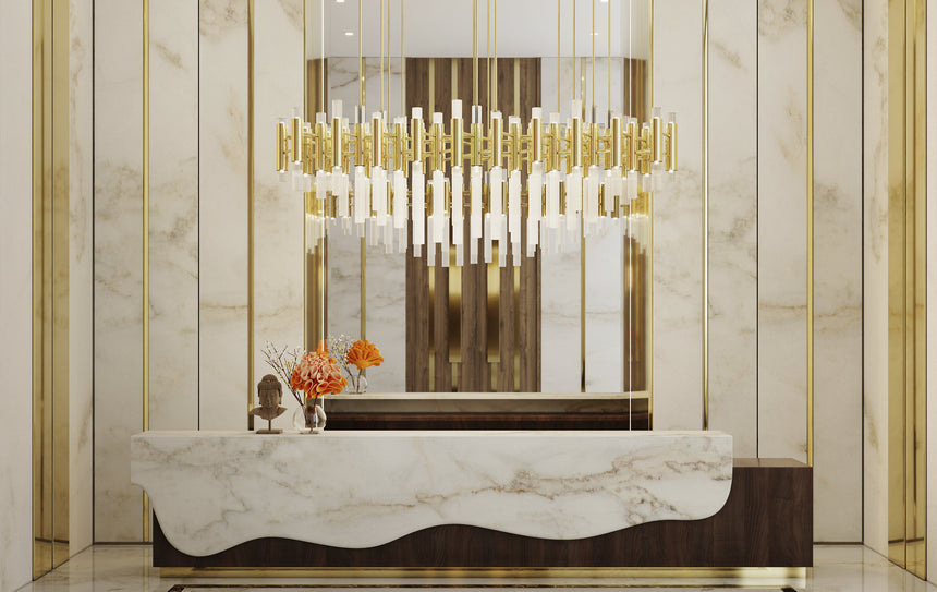 Waterfall Rectangular Suspension