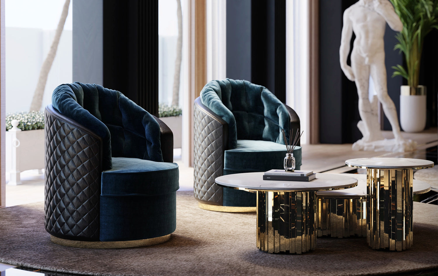 Empire Set III Center Table