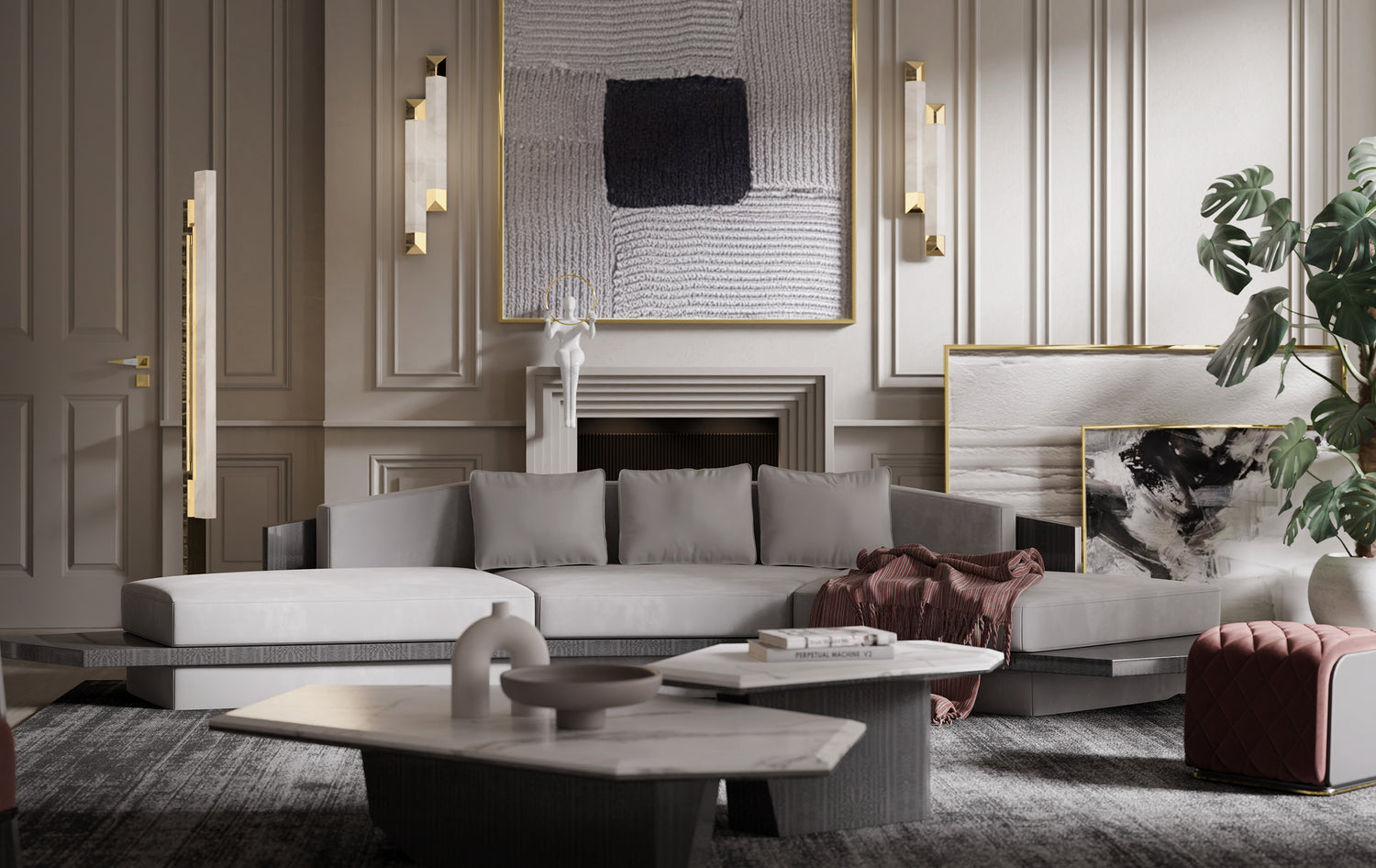Algerone Angular Sofa