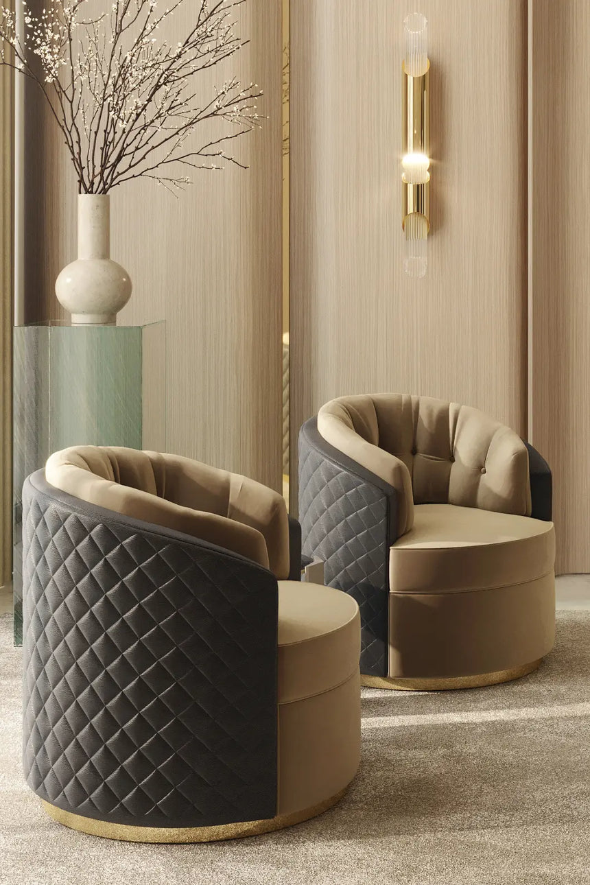 Otto Swivel Armchair