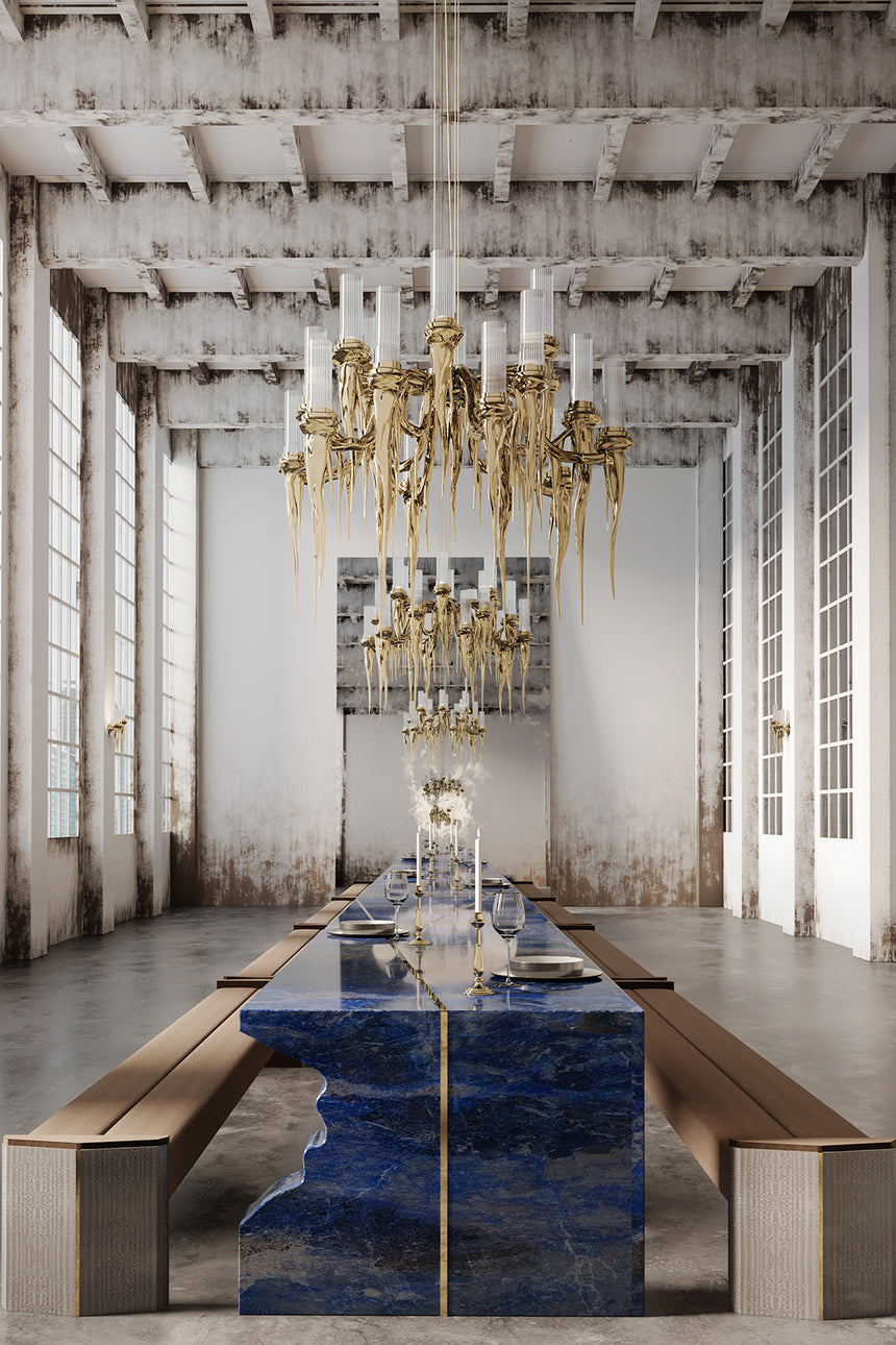 Wax Chandelier