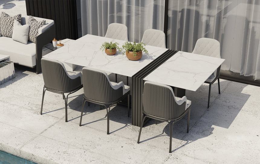 Charla Grey Dining Chair