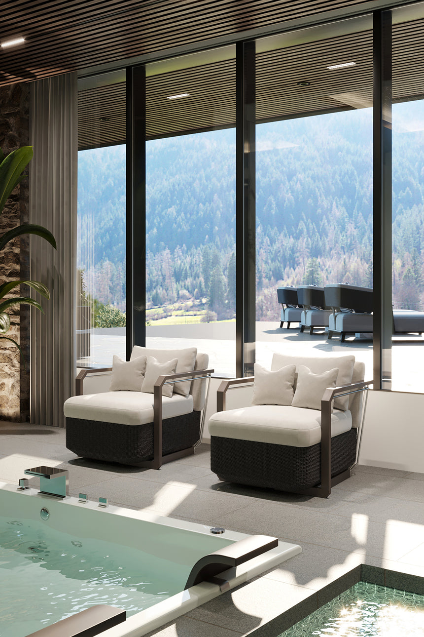 Hampton Grey Armchair