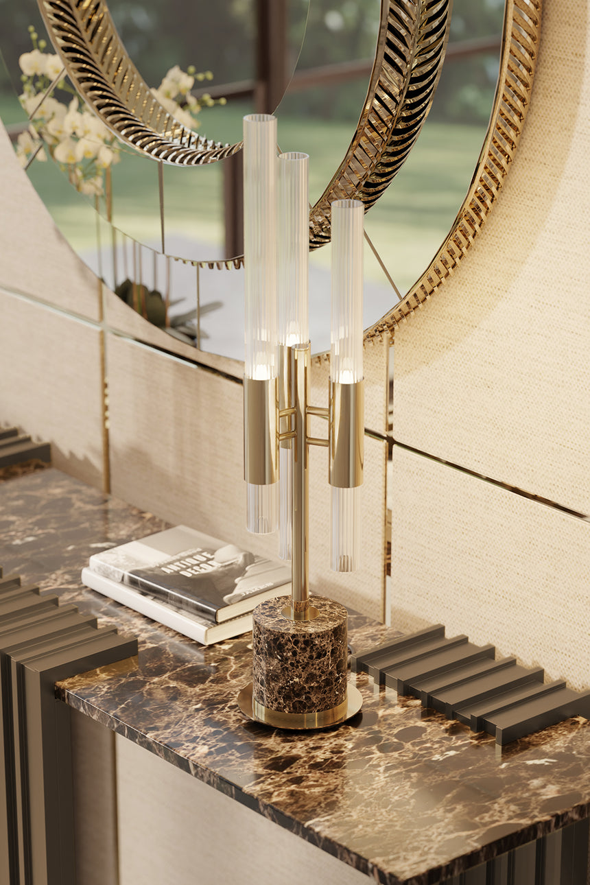 Waterfall Table Lamp