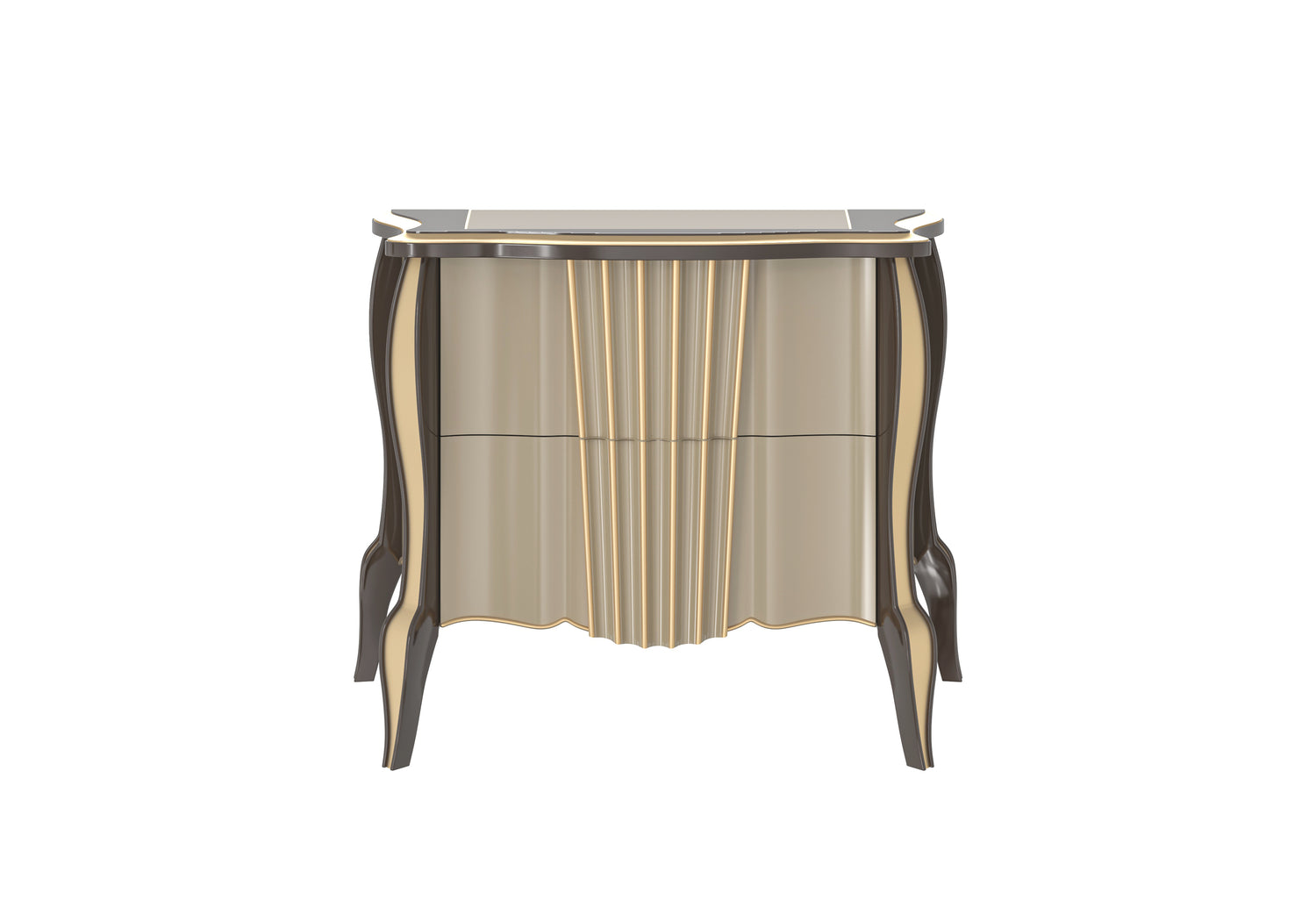 Sculptural Nightstand
