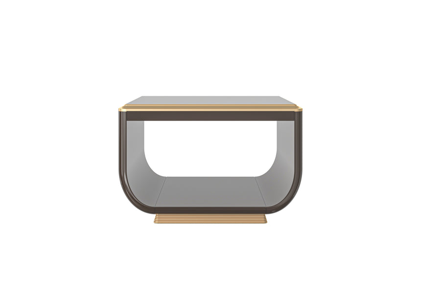 Sculptural Modern Side Table