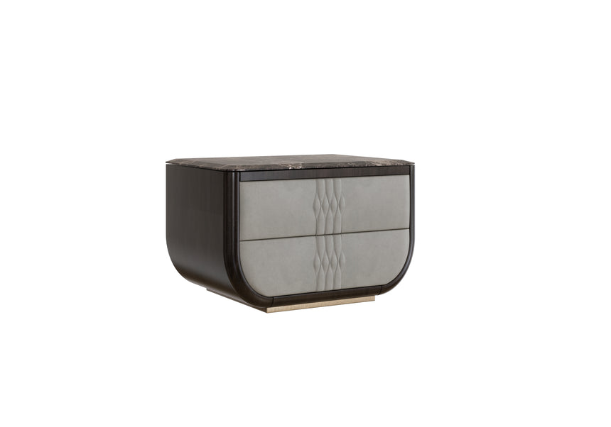 Modern Two-Drawers Nightstand