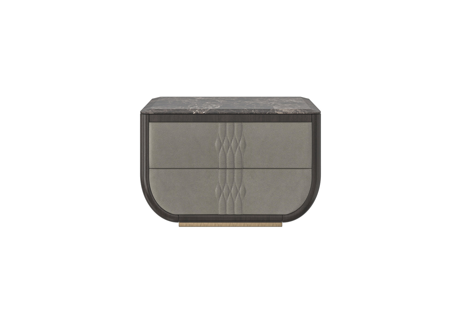 Modern Two-Drawers Nightstand