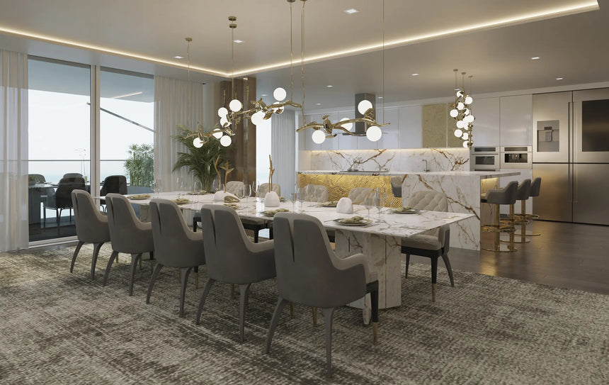 Algerone Rectangular Dining Table