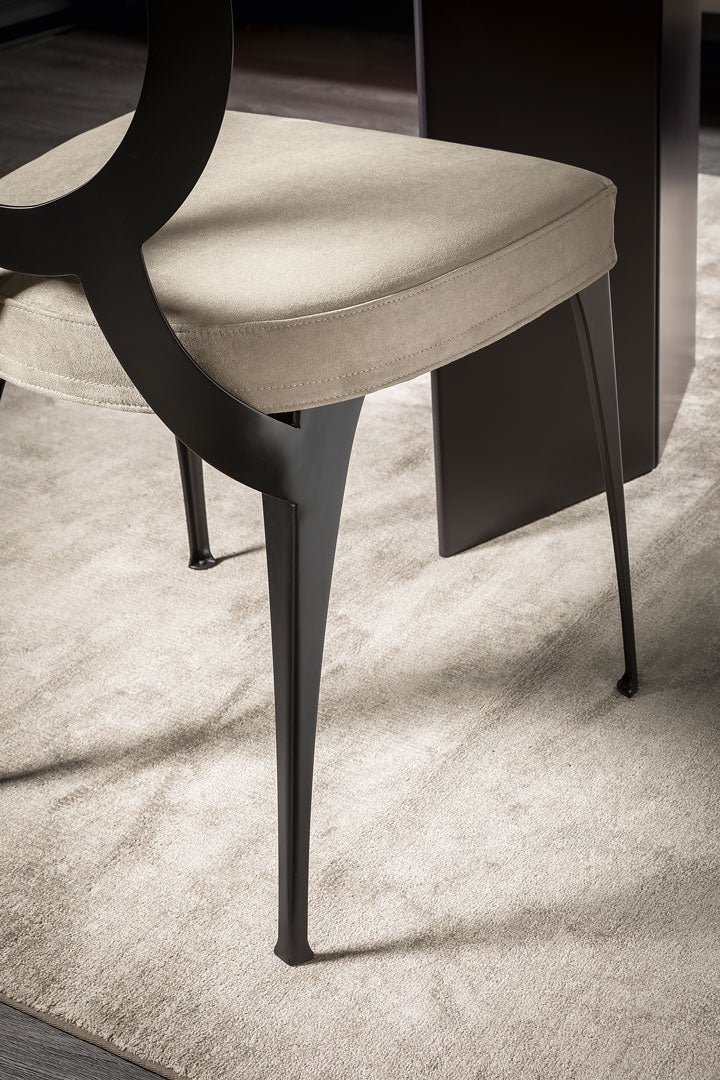 Miss Uncovered Backrest Dining Chair