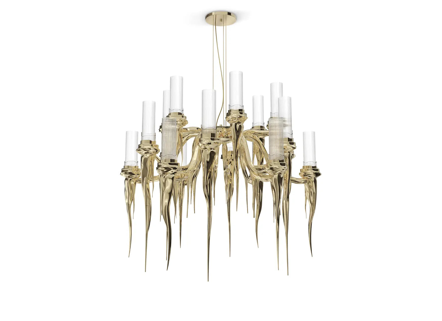 Wax Chandelier