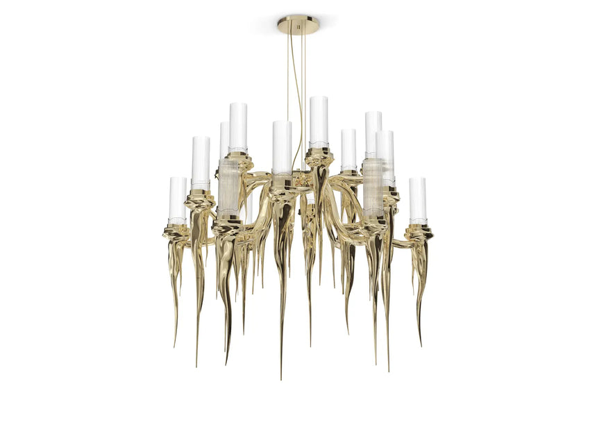 Wax Chandelier