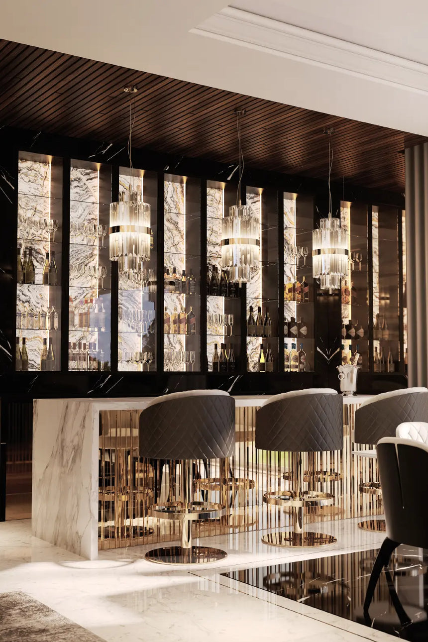 Otto Swivel Bar Chair