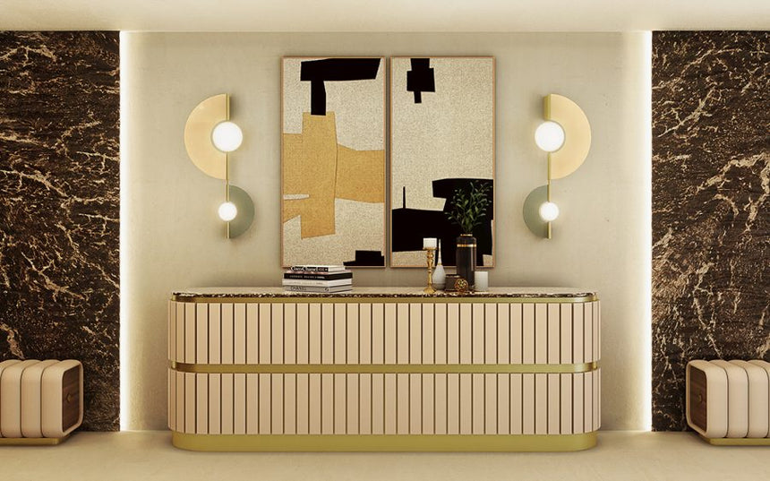 Neutral Modern Home In Milan