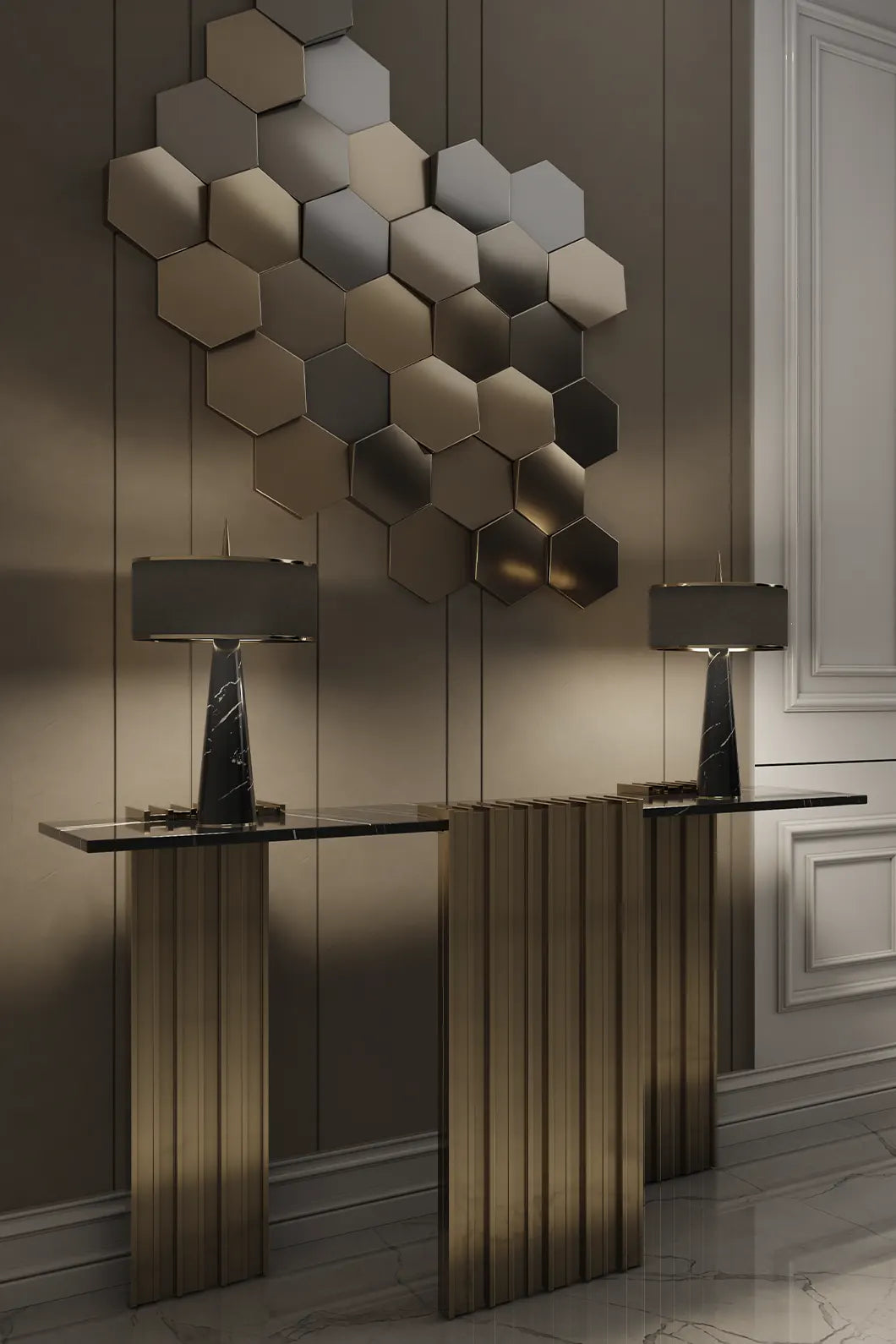 Needle Table Lamp