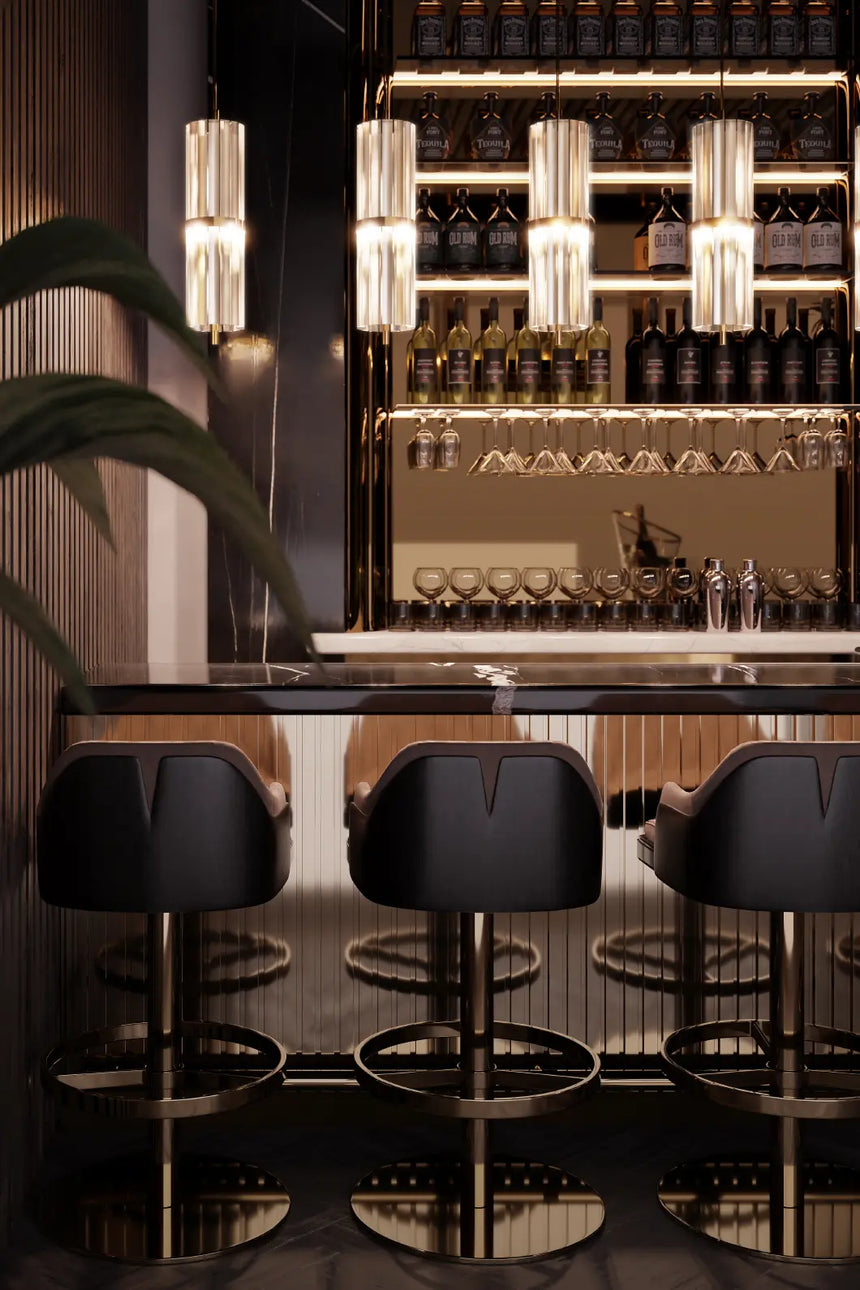 Charla Swivel Bar Chair