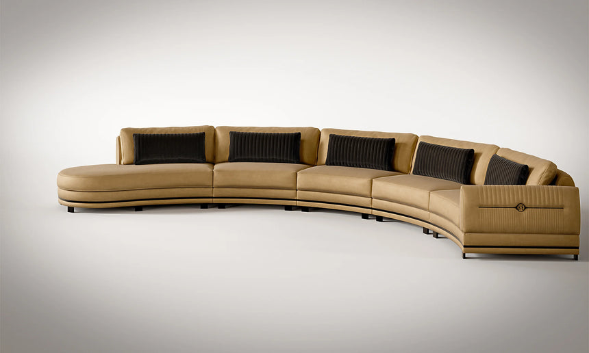 Giulia Curved Sofa