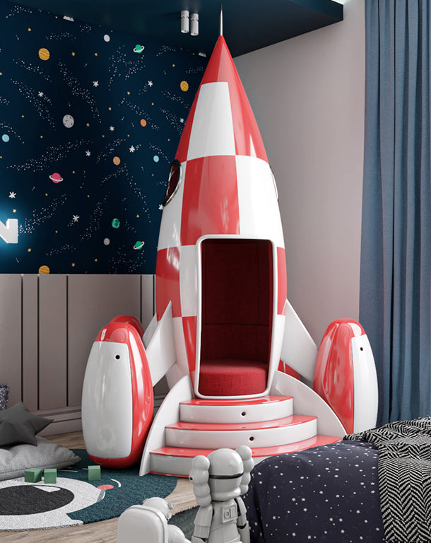 An Outer Space Bedroom