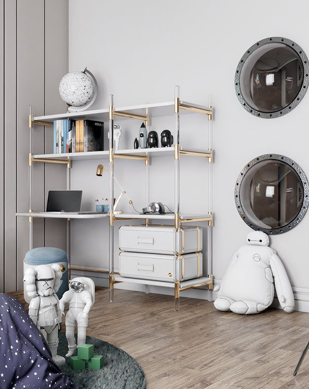 An Outer Space Bedroom