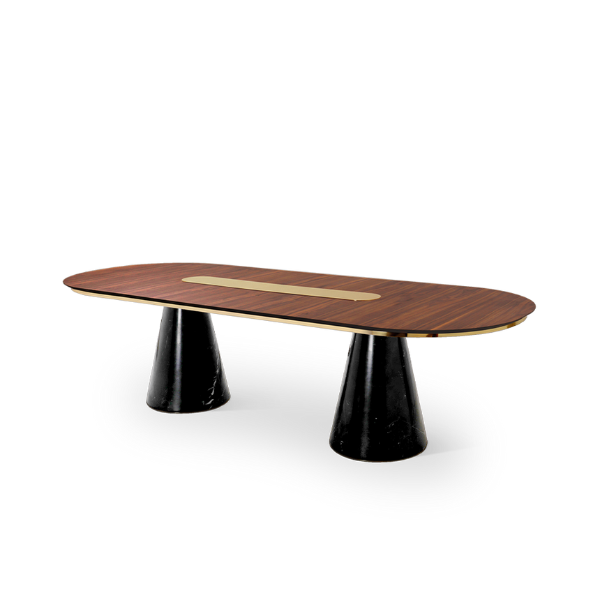 Bertoia Oval Dining Table