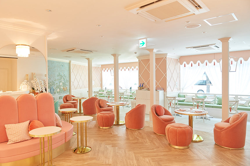 Chic Tea Room in The Mountains of Japan