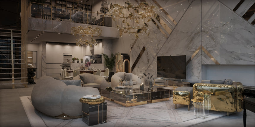 Contemporary Penthouse in New York