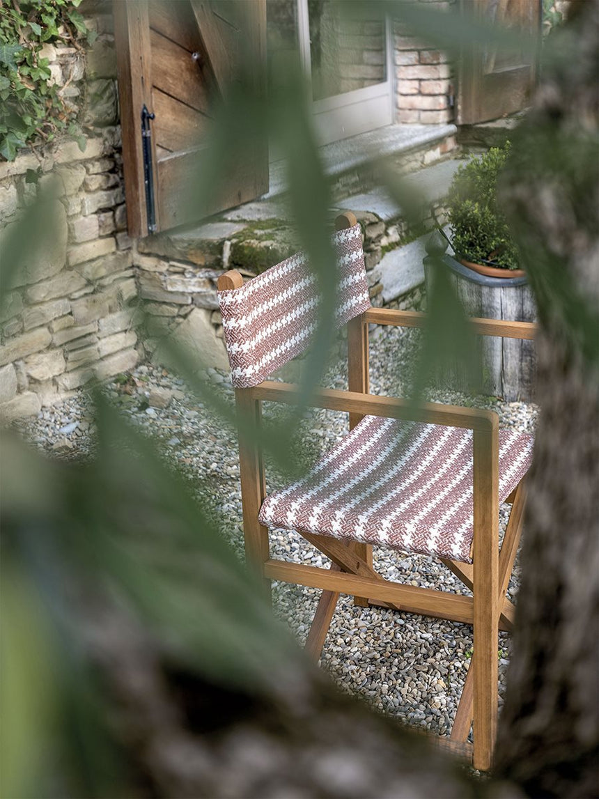 Stadel Outdoor Director's Chair and Footrest