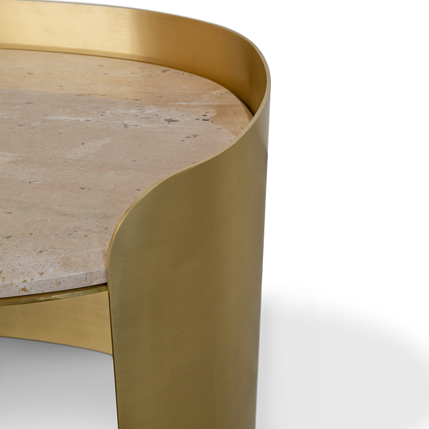 Francis Scott Oval Side Table