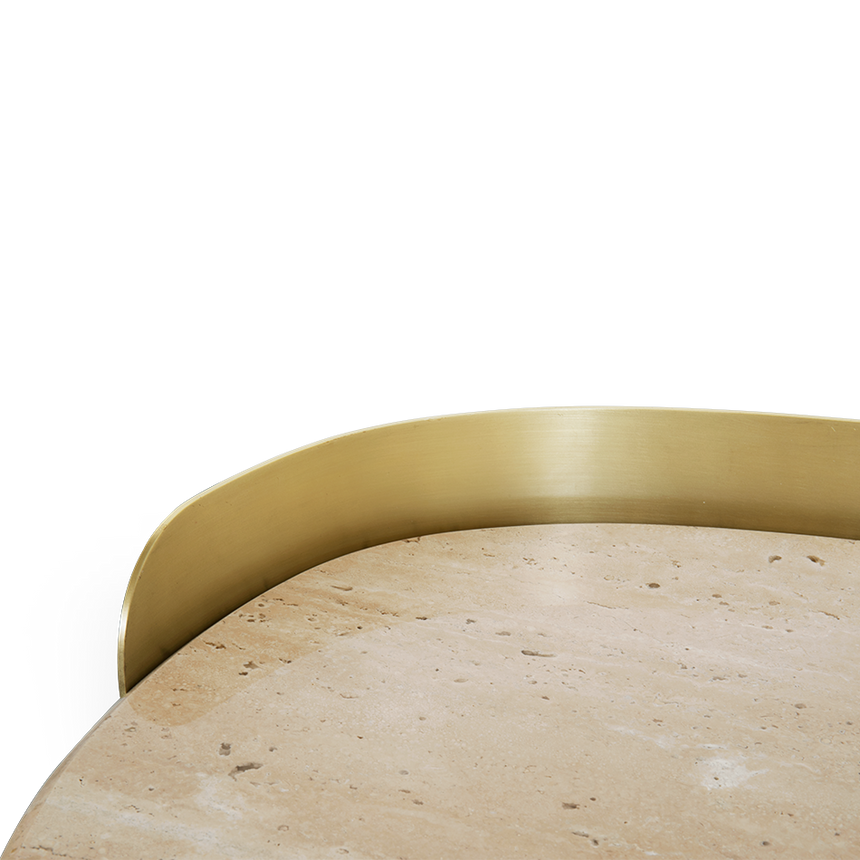 Francis Scott Oval Side Table