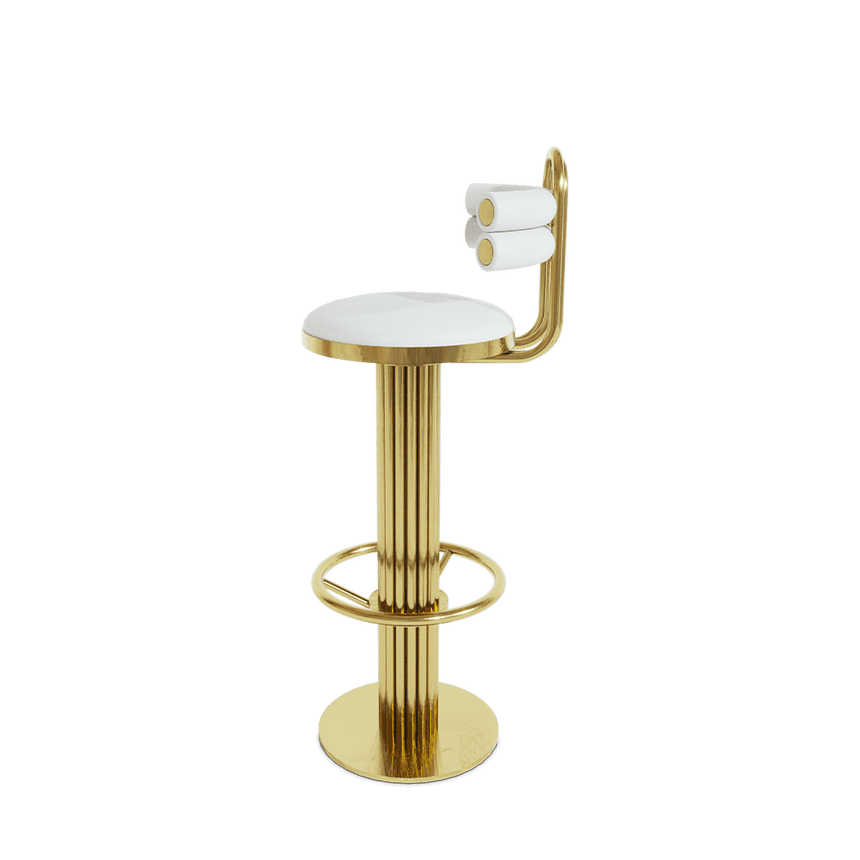 Kelly Demilune Bar Chair