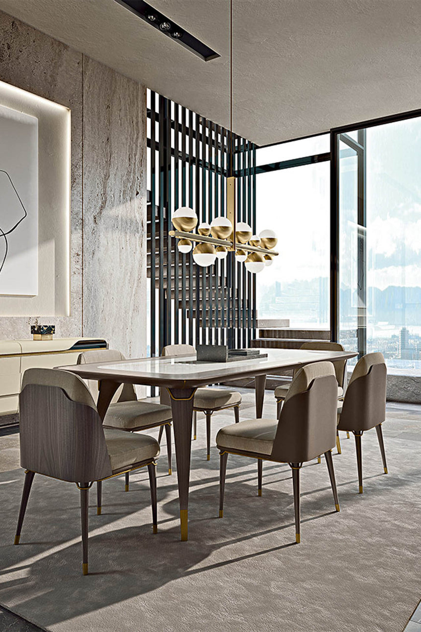 Melting Light Rectangular Table