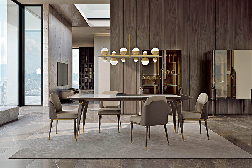 Melting Light Rectangular Table