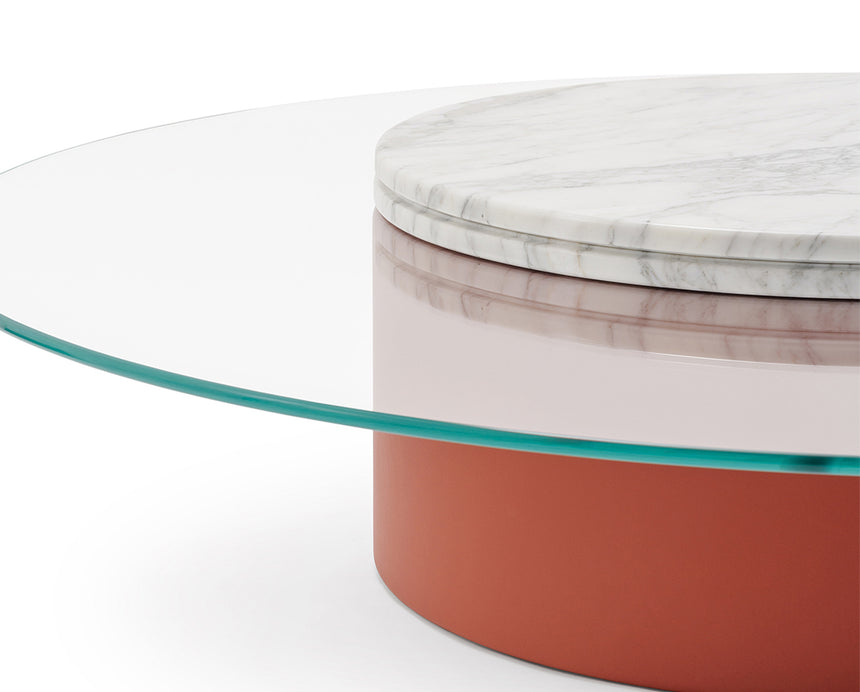 Roma Cylindrical Coffee Table