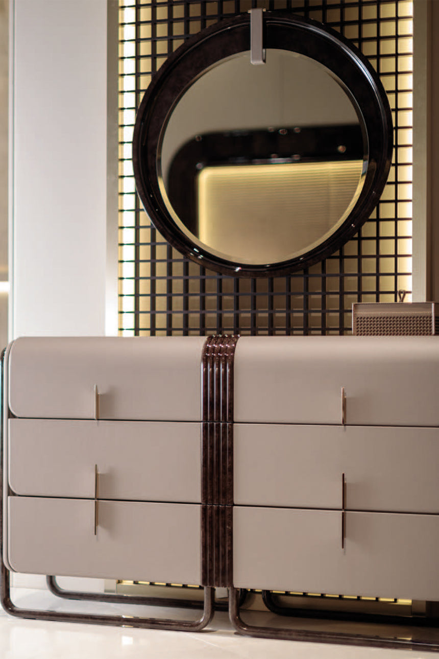 Eclipse Round Mirror