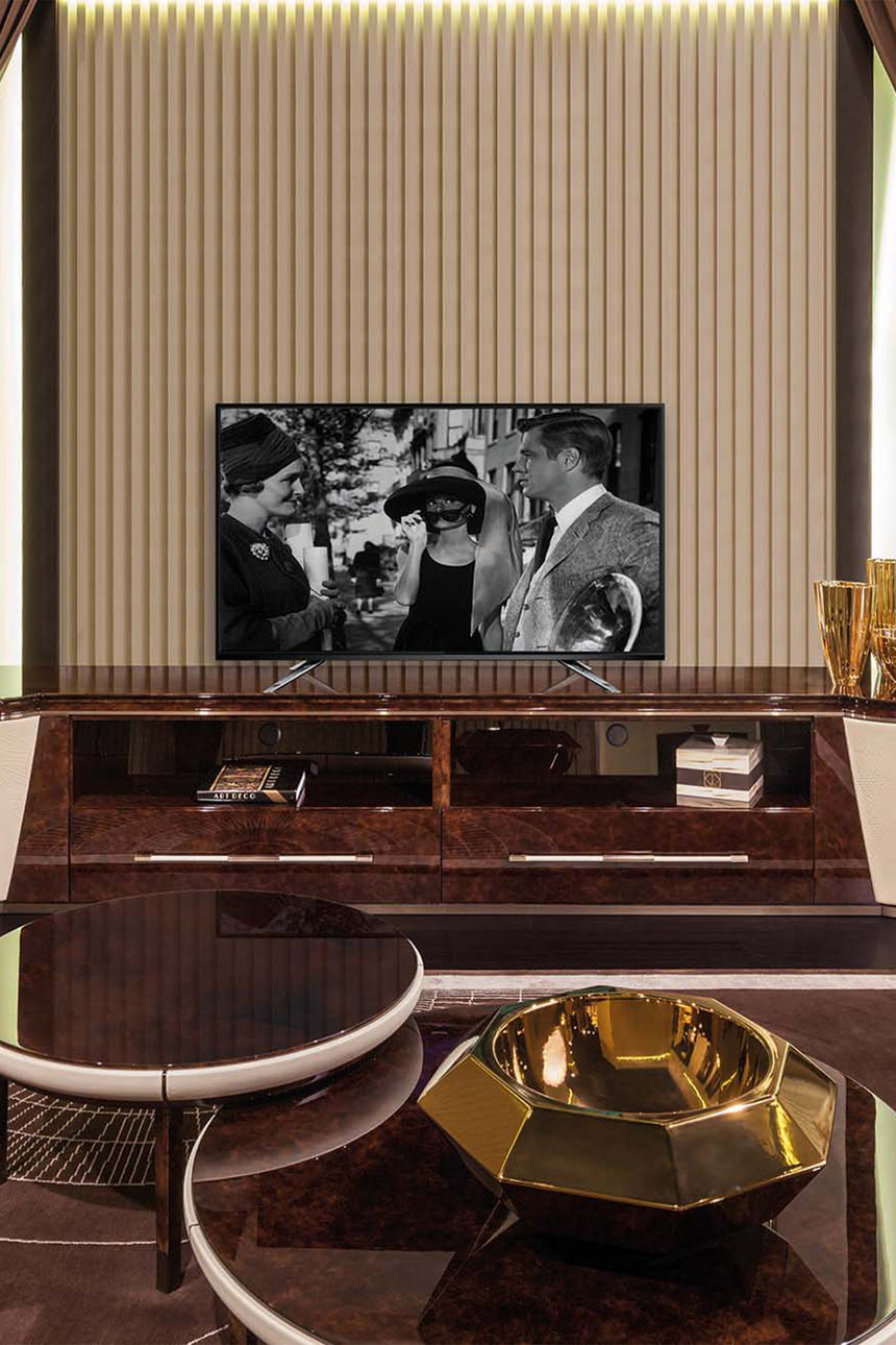 Noir Round Coffee Tables