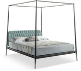 Urbino Upholstered Headboard Canopy Bed