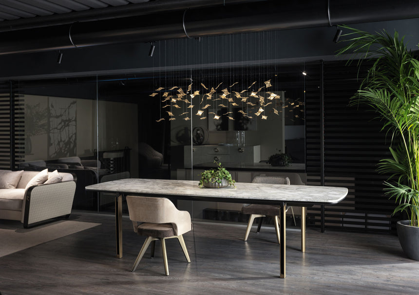 Manta Ray Chandelier