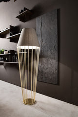 Sofia High Floor Lamp With Low Lampshade