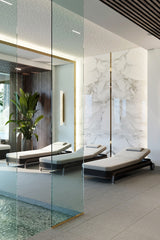 Hampton Grey Sunlounger