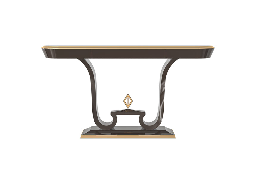 Sculptural Luxury Console Table