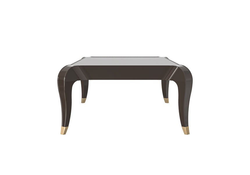 Sleek Rounded Corner Coffee Table