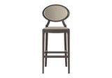 Oval Backrest Stool