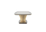 Oval Textured Leg Table